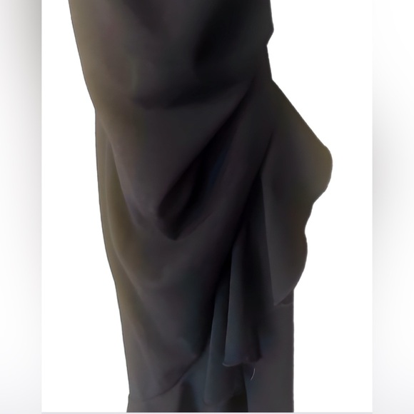 Emerald Sundae Spaghetti Strap Black Dress. Medium But Small - Picture 6 of 9